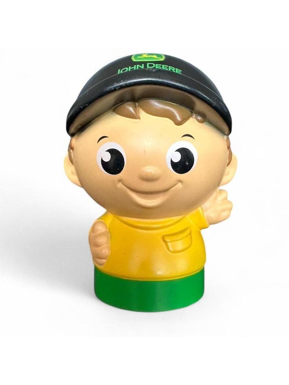 Mega Bloks First Builders John Deere Tractor Driver / Farmer Figure